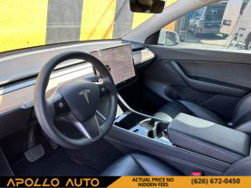 2021 TESLA MODEL Y SUV DUAL AC ELECTRIC MOTORS LONG RANGE SPORT UTILITY 4D