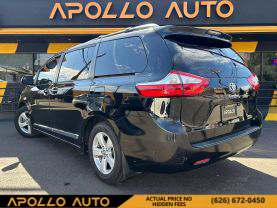 2018 TOYOTA SIENNA VAN V6, 3.5 LITER LE MINIVAN 4D