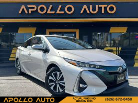 2019 TOYOTA PRIUS PRIME HATCHBACK 4-CYL, HYBRID, 1.8 LITER ADVANCED HATCHBACK 4D