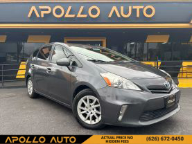 2014 TOYOTA PRIUS V WAGON 4-CYL, HYBRID, 1.8 LITER TWO WAGON 4D