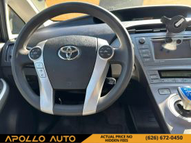 2013 TOYOTA PRIUS HATCHBACK 4-CYL, HYBRID, 1.8 LITER THREE HATCHBACK 4D