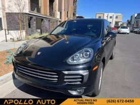 2018 PORSCHE CAYENNE SUV V6, 3.6 LITER PLATINUM EDITION SPORT UTILITY 4D