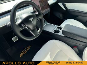 2021 TESLA MODEL Y SUV DUAL AC ELECTRIC MOTORS LONG RANGE SPORT UTILITY 4D