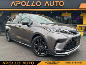 2021 TOYOTA SIENNA VAN 4-CYL, HYBRID, 2.5 LITER XSE MINIVAN 4D