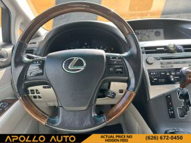 2010 LEXUS RX SUV V6, 3.5 LITER RX 350 SPORT UTILITY 4D
