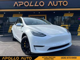 2021 TESLA MODEL Y SUV DUAL AC ELECTRIC MOTORS LONG RANGE SPORT UTILITY 4D