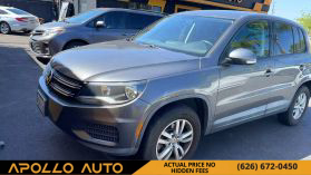 2014 VOLKSWAGEN TIGUAN SUV 4-CYL, TURBO, 2.0 LITER 2.0T S SPORT UTILITY 4D