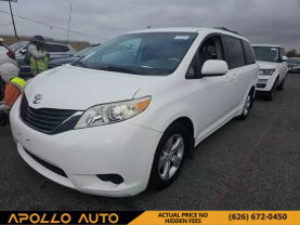 2011 TOYOTA SIENNA VAN V6, 3.5 LITER LE MINIVAN 4D