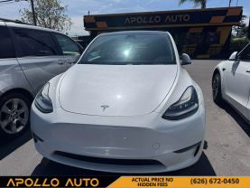 2020 TESLA MODEL Y SUV DUAL AC ELECTRIC MOTORS LONG RANGE SPORT UTILITY 4D
