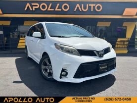 2018 TOYOTA SIENNA VAN V6, 3.5 LITER SE MINIVAN 4D