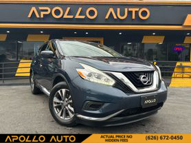 2017 NISSAN MURANO SUV V6, 3.5 LITER S SPORT UTILITY 4D