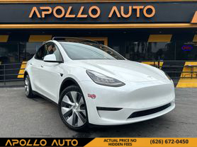 2020 TESLA MODEL Y SUV DUAL AC ELECTRIC MOTORS LONG RANGE SPORT UTILITY 4D