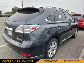 2011 LEXUS RX SUV V6, 3.5 LITER RX 350 SPORT UTILITY 4D