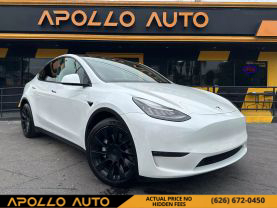 2021 TESLA MODEL Y SUV DUAL AC ELECTRIC MOTORS LONG RANGE SPORT UTILITY 4D