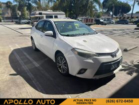 2014 TOYOTA COROLLA SEDAN 4-CYL, 1.8 LITER LE SEDAN 4D