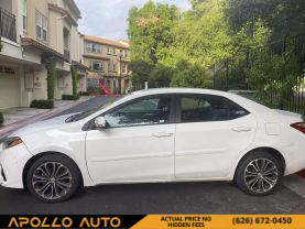 2016 TOYOTA COROLLA SEDAN 4-CYL, 1.8 LITER S SEDAN 4D