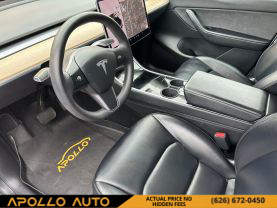 2021 TESLA MODEL Y SUV DUAL AC ELECTRIC MOTORS LONG RANGE SPORT UTILITY 4D