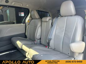 2012 TOYOTA SIENNA VAN V6, 3.5 LITER XLE MINIVAN 4D