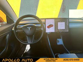 2019 TESLA MODEL 3 SEDAN AC ELECTRIC MOTOR STANDARD RANGE SEDAN 4D