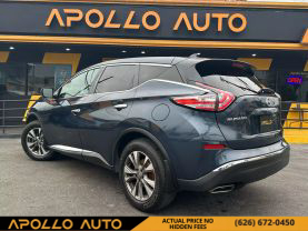 2017 NISSAN MURANO SUV V6, 3.5 LITER S SPORT UTILITY 4D