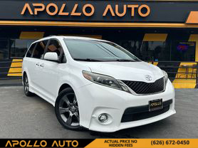 2015 TOYOTA SIENNA VAN V6, 3.5 LITER SE MINIVAN 4D
