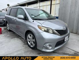 2011 TOYOTA SIENNA VAN V6, 3.5 LITER SE MINIVAN 4D