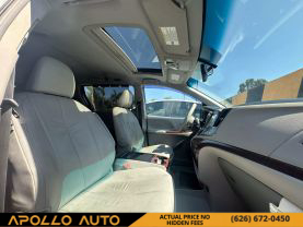 2012 TOYOTA SIENNA VAN V6, 3.5 LITER XLE MINIVAN 4D