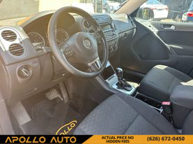 2013 VOLKSWAGEN TIGUAN SUV 4-CYL, TURBO, 2.0 LITER 2.0T SE SPORT UTILITY 4D