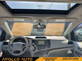 2012 TOYOTA SIENNA VAN V6, 3.5 LITER XLE MINIVAN 4D