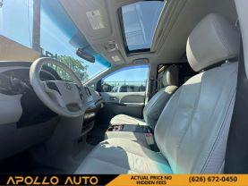 2012 TOYOTA SIENNA VAN V6, 3.5 LITER XLE MINIVAN 4D