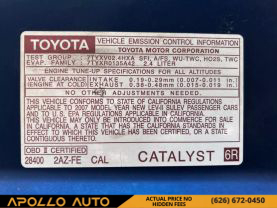 2007 TOYOTA CAMRY SEDAN 4-CYL, 2.4 LITER LE SEDAN 4D