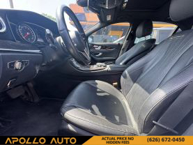 2019 MERCEDES-BENZ E-CLASS SEDAN 4-CYL, TURBO, 2.0 LITER E 300 SEDAN 4D