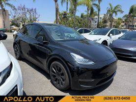 2021 TESLA MODEL Y - DUAL AC ELECTRIC MOTORS LONG RANGE SPORT UTILITY 4D