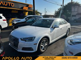 2017 AUDI A4 SEDAN 4-CYL, TURBO, 2.0 LITER ULTRA PREMIUM SEDAN 4D