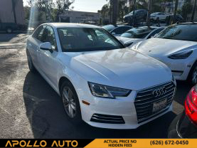 2017 AUDI A4 SEDAN 4-CYL, TURBO, 2.0 LITER ULTRA PREMIUM SEDAN 4D