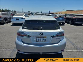2012 LEXUS CT HATCHBACK 4-CYL, HYBRID, 1.8 LITER CT 200H PREMIUM HATCHBACK 4D