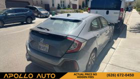 2019 HONDA CIVIC HATCHBACK 4-CYL, TURBO, 1.5 LITER LX HATCHBACK 4D