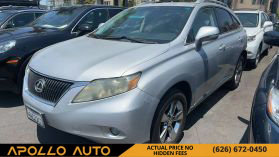 2010 LEXUS RX SUV V6, 3.5 LITER RX 350 SPORT UTILITY 4D