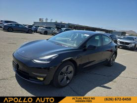 2022 TESLA MODEL 3 SEDAN AC ELECTRIC MOTOR STANDARD SEDAN 4D