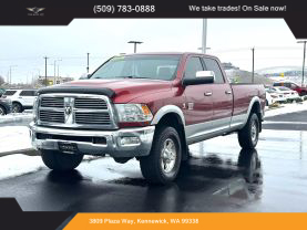 2012 RAM 3500 CREW CAB PICKUP 6-CYL, TURBO DIESEL, 6.7L LARAMIE PICKUP 4D 8 FT - The Auto Lot