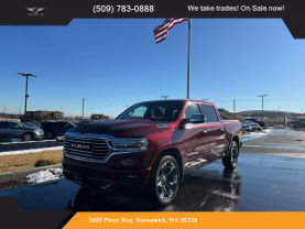 2021 RAM 1500 CREW CAB PICKUP V8, HEMI, 5.7 LITER LARAMIE LONGHORN PICKUP 4D 5 1/2 FT - The Auto Lot
