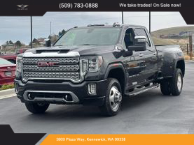 2020 GMC SIERRA 3500 HD CREW CAB PICKUP V8, TURBO DIESEL, 6.6 LITER DENALI PICKUP 4D 8 FT - The Auto Lot