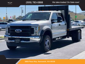 2019 FORD F450 SUPER DUTY CREW CAB & CHASSIS CAB_CHASSIS V10, 6.8 LITER XL CAB & CHASSIS 4D - The Auto Lot