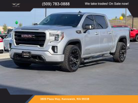 2021 GMC SIERRA 1500 CREW CAB PICKUP 6-CYL, TURBO DIESEL, 3.0 LITER ELEVATION PICKUP 4D 5 3/4 FT - The Auto Lot