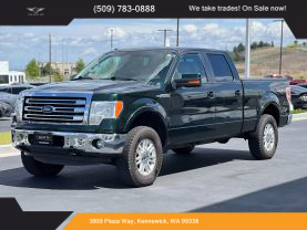 2013 FORD F150 SUPERCREW CAB PICKUP V8, FLEX FUEL, 5.0 LITER LARIAT PICKUP 4D 6 1/2 FT - The Auto Lot