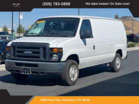2014 FORD E150 CARGO CARGO V8, FLEX FUEL, 4.6 LITER VAN 3D - The Auto Lot