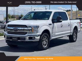 2019 FORD F150 SUPERCREW CAB PICKUP V6, TURBO DIESEL, 3.0 LITER LARIAT PICKUP 4D 5 1/2 FT - The Auto Lot
