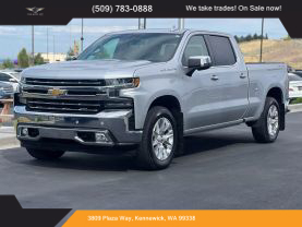 2019 CHEVROLET SILVERADO 1500 CREW CAB PICKUP V8, ECOTEC3, DFM, 6.2 LITER LTZ PICKUP 4D 6 1/2 FT - The Auto Lot