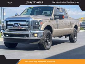 2011 FORD F250 SUPER DUTY CREW CAB PICKUP V8, TURBO DIESEL, 6.7L LARIAT PICKUP 4D 6 3/4 FT - The Auto Lot