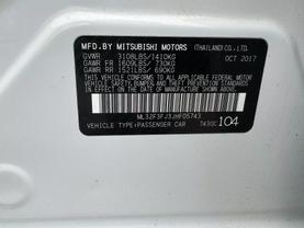 2018 MITSUBISHI MIRAGE G4 SEDAN WHITE AUTOMATIC - Auto Spot